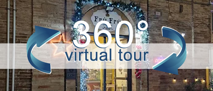 Click per visualizzare il Virtual Tour di Pizzeria Fru' Fru'