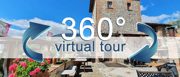 Click per visualizzare il Virtual Tour di Torre Sibilla Ristorante